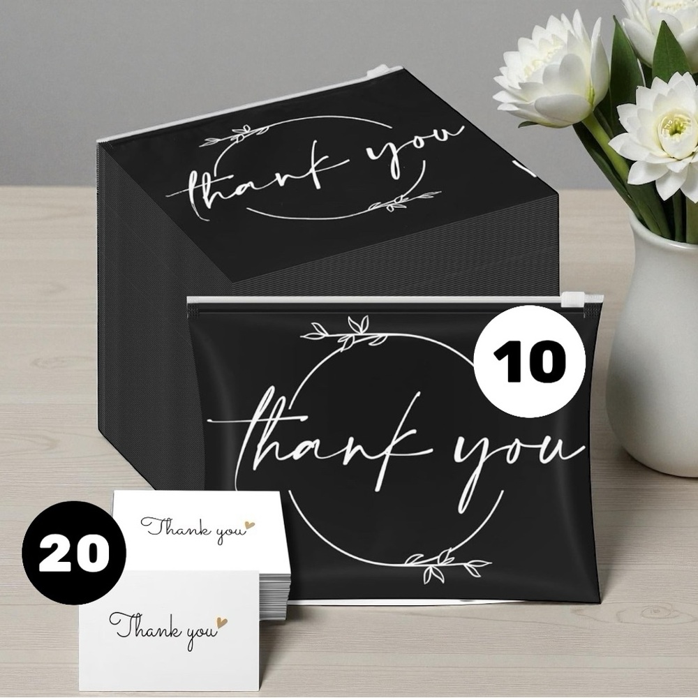 30pc Thank You Bundle, Black